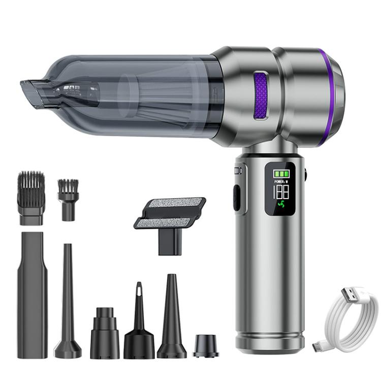 SUITU ST-6704BPlus Car Digital Display Blow Suction Combo Vacuum Cleaner, Extended Dustbin