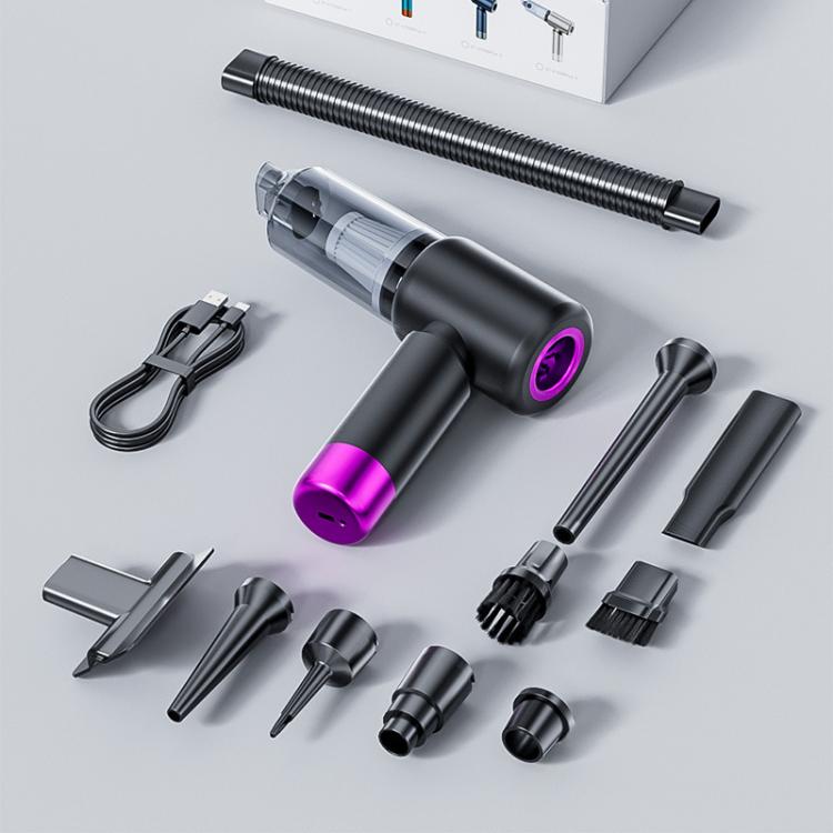 SUITU ST-6103BPlus 6000mAh Small Handheld Blow Suction Combo Car Vacuum Cleaner