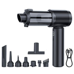 SUITU Handheld Wireless Charging Blow Suction Dual Use Car Vacuum Cleaner, One Touch Dustbin Emptying, Ordinary Dustbin