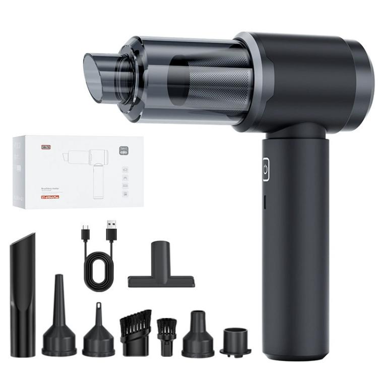 SUITU Handheld Wireless Charging Blow Suction Dual Use Car Vacuum Cleaner, One Touch Dustbin Emptying, Ordinary Dustbin