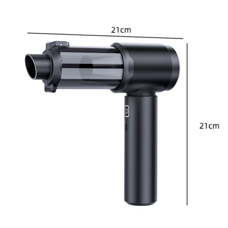 SUITU Handheld Wireless Charging Blow Suction Dual Use Car Vacuum Cleaner, One Touch Dustbin Emptying, Ordinary Dustbin