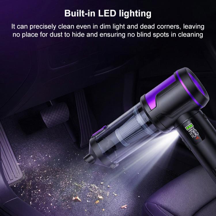 SUITU ST-6708APlus Digital Display Handheld Blow Suction Combo Car Brushless Motor Vacuum Cleaner