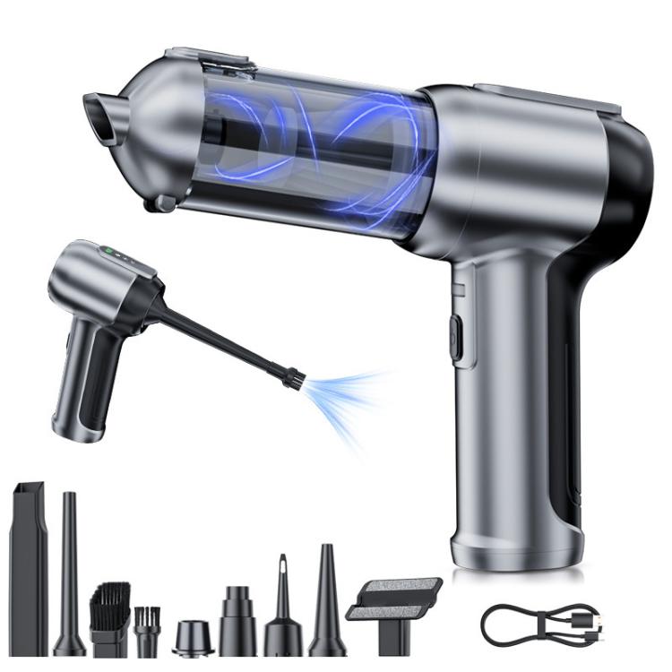 SUITU ST-6707APlus Portable Digital Display Blow Suction Combo USB Charging Car Vacuum Cleaner