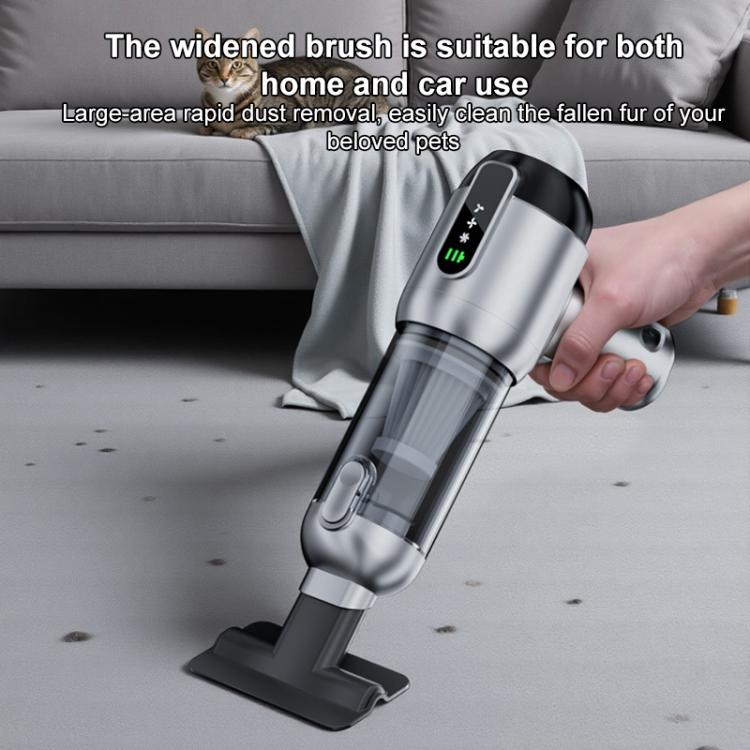 SUITU ST-6707APlus Portable Digital Display Blow Suction Combo USB Charging Car Vacuum Cleaner