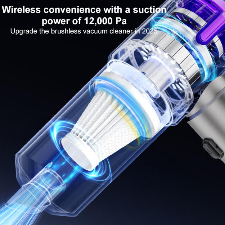 SUITU ST-6642Pro 4000mAh Portable Handheld Car Brushless Motor Vacuum Cleaner