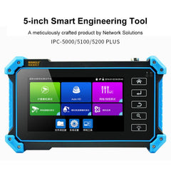 IPC-5200CPlus Network Engineering Treasure Simulated Coaxial SDI Integrated Video Surveillance Tester, US Plug, EU Plug, UK Plug, AU Plug