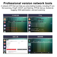 IPCXS-ACHT 6K Network Coaxial Simulation Engineering Video Surveillance Tester, US Plug, EU Plug, UK Plug