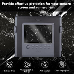 2pcs HD Anti-Scratch Anti-Fingerprint Tempered Glass Film, For FUJIFILM instax WIDE Evo, For FUJIFILM instax mini Evo