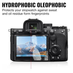 2pcs HD Anti-Scratch Anti-Fingerprint Tempered Glass Film, For Sony Alpha 7 V  / ILCE-7M5