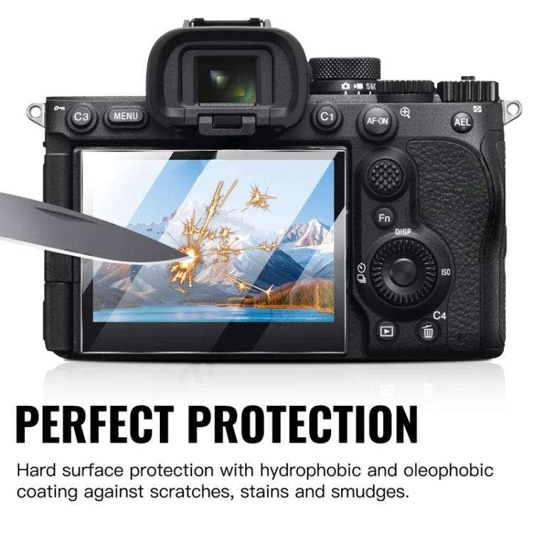 2pcs HD Anti-Scratch Anti-Fingerprint Tempered Glass Film, For Sony Alpha 7 V  / ILCE-7M5