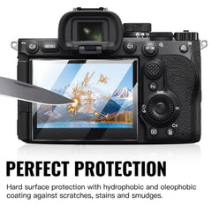 2pcs HD Anti-Scratch Anti-Fingerprint Tempered Glass Film, For Sony Alpha 7 V  / ILCE-7M5