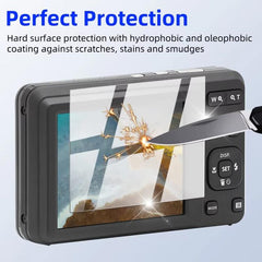 3pcs HD Anti-Scratch Anti-Fingerprint Tempered Glass Film, For Kodak PIXPRO FZ55