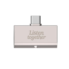 Type C to 3.5mm / 4.4mm Audio Earphones Adapter
