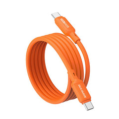 DUX DUCIS SILI Series 60W Type-C to Type-C Silicone Data Cable, Length: 1m, Type-C to Type-C