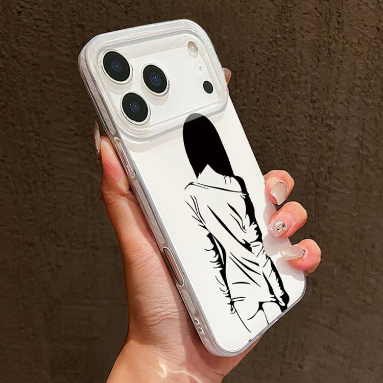 Transparent Frame IMD Cream Phone Case, For iPhone 16, For iPhone 15 Pro Max, For iPhone 15 Pro, For iPhone 15 Plus