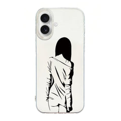 Transparent Frame IMD Cream Phone Case, For iPhone 16, For iPhone 15 Pro Max, For iPhone 15 Pro, For iPhone 15 Plus