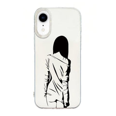 Transparent Frame IMD Cream Phone Case, For iPhone XR, For iPhone XS Max, For iPhone 8 Plus / 7 Plus