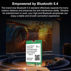 COMFAST CF-BE650-M 6500Mbps WiFi7 Tri-Band M.2 Interface Laptop Wireless Network Card WiFi Module, CF-BE650-M