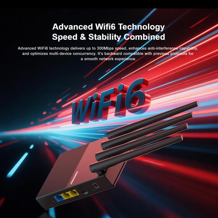 COMFAST CF-E13 Portable 4G SIM to Ethernet / WiFi Router, CF-E13