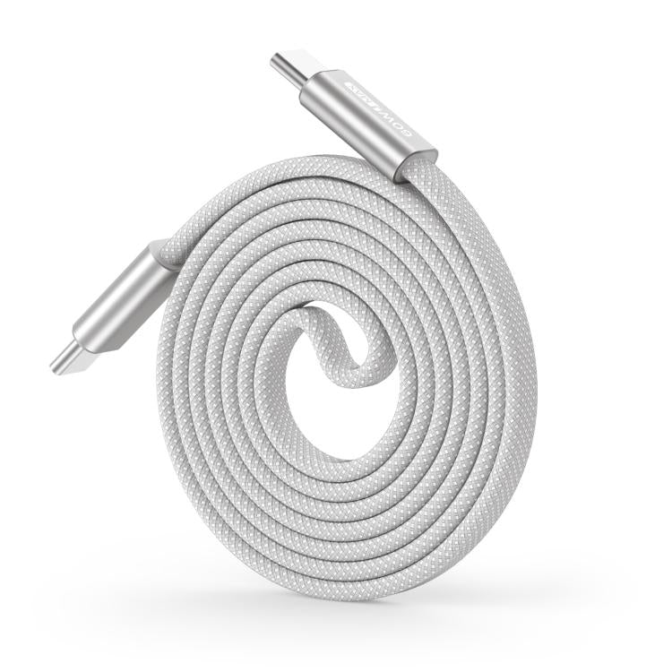 DUX DUCIS AUTO Series 60W Type-C to Type-C Magnetic Nylon Braided Data Cable, Length: 1m, Type-C to Type-C