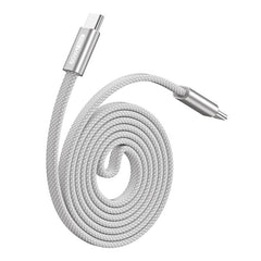 DUX DUCIS AUTO Series 60W Type-C to Type-C Magnetic Nylon Braided Data Cable, Length: 1m, Type-C to Type-C