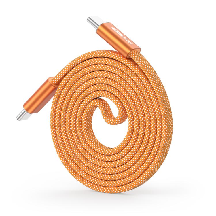 DUX DUCIS AUTO Series 60W Type-C to Type-C Magnetic Nylon Braided Data Cable, Length: 1m, Type-C to Type-C