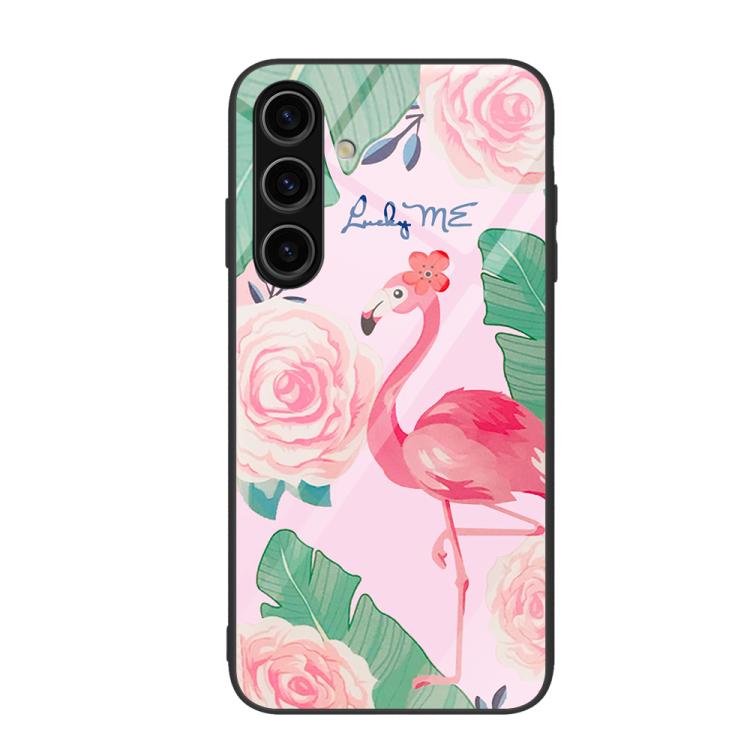 Colorful Painted Glass Phone Case, For Samsung Galaxy S26+ 5G