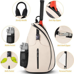 Outdoor Sports Training Single-Shoulder Tennis Crossbody Bag