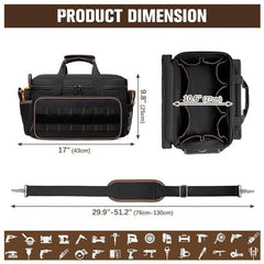 17 inch Oxford Cloth Crossbody Handheld Heavy-Duty Tool Bag