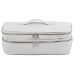 Multifunctional Nylon Waterproof Storage Bag Portable Dual-Layer Cosmetic Bag