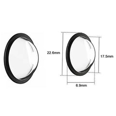 2pcs Universal Car Camera Lens Protector Rear View Backup Camera Cover