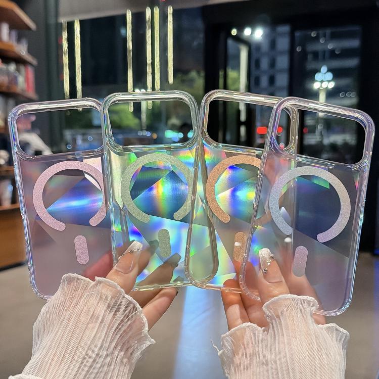Neon Gradient Series Magnetic Phone Case, For iPhone 16 Pro, For iPhone 16, For iPhone 15 Pro Max, For iPhone 15 Pro