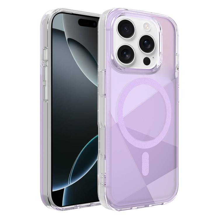 Neon Gradient Series Magnetic Phone Case, For iPhone 16 Pro, For iPhone 16, For iPhone 15 Pro Max, For iPhone 15 Pro