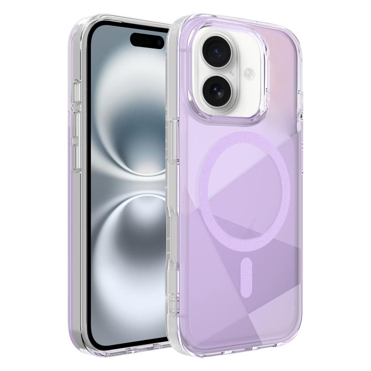 Neon Gradient Series Magnetic Phone Case, For iPhone 16 Pro, For iPhone 16, For iPhone 15 Pro Max, For iPhone 15 Pro