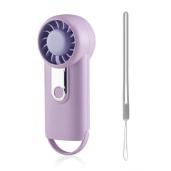 H07 Mini High Speed Handheld Fan with Digital Display
