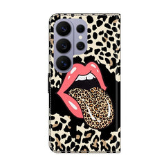 Crystal-Like Painted Vegan Leather Phone Case, For Samsung Galaxy S26 Ultra 5G