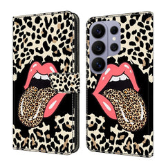 Crystal-Like Painted Vegan Leather Phone Case, For Samsung Galaxy S26 Ultra 5G