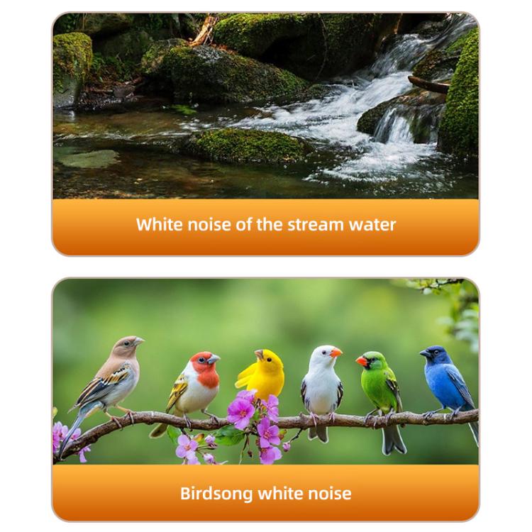 X5 Pro Ultra-Thin Pillow Sound Machine Sleep White Noise Wireless Bluetooth Speaker