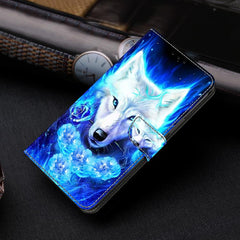 Crystal-Like Painted Vegan Leather Phone Case, For iPhone 14 / 13