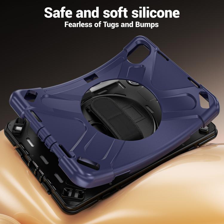 Rotatable Holder Silicone Hybrid PC Tablet Case with Shoulder Strap, For Xiaomi Redmi Pad 2 Pro 12.1 2026