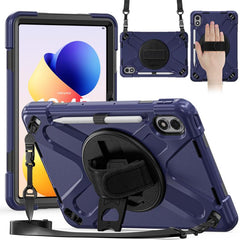Rotatable Holder Silicone Hybrid PC Tablet Case with Shoulder Strap, For Xiaomi Redmi Pad 2 Pro 12.1 2026