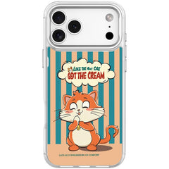 Adorable Bell Cat Pattern Magnetic Phone Case, For iPhone 17 Pro Max, For iPhone 17 Pro, For iPhone 17
