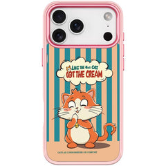 Adorable Bell Cat Pattern Magnetic Phone Case, For iPhone 17 Pro Max, For iPhone 17 Pro, For iPhone 17