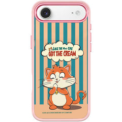 Adorable Bell Cat Pattern Magnetic Phone Case, For iPhone Air, For iPhone 16 Pro Max, For iPhone 16 Pro
