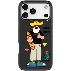 Not Anxiety Pattern Magnetic Phone Case, For iPhone 18 Pro / 17 Pro, For iPhone 18 Pro Max / 17 Pro Max, For iPhone 17