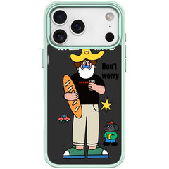 Not Anxiety Pattern Magnetic Phone Case, For iPhone 18 Pro / 17 Pro, For iPhone 18 Pro Max / 17 Pro Max, For iPhone 17
