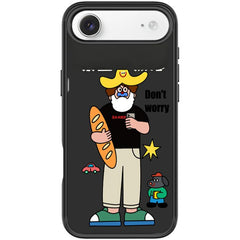 Not Anxiety Pattern Magnetic Phone Case, For iPhone Air, For iPhone 16 Pro Max, For iPhone 16 Pro
