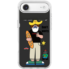 Not Anxiety Pattern Magnetic Phone Case, For iPhone Air, For iPhone 16 Pro Max, For iPhone 16 Pro