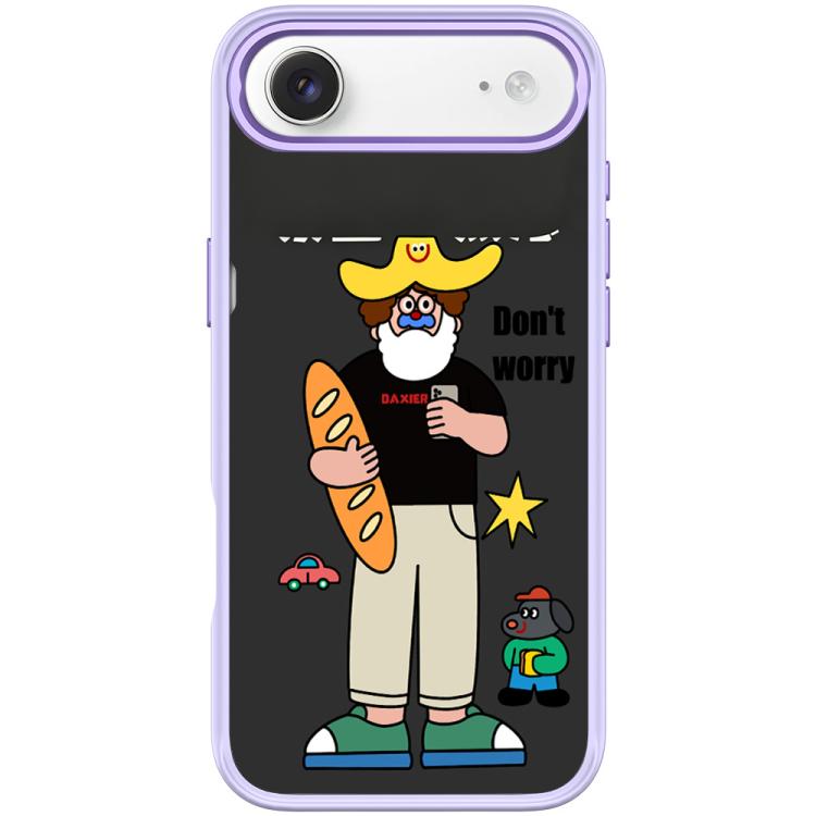 Not Anxiety Pattern Magnetic Phone Case, For iPhone Air, For iPhone 16 Pro Max, For iPhone 16 Pro