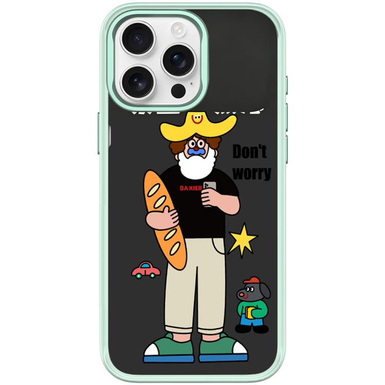 Not Anxiety Pattern Magnetic Phone Case, For iPhone 15 Pro